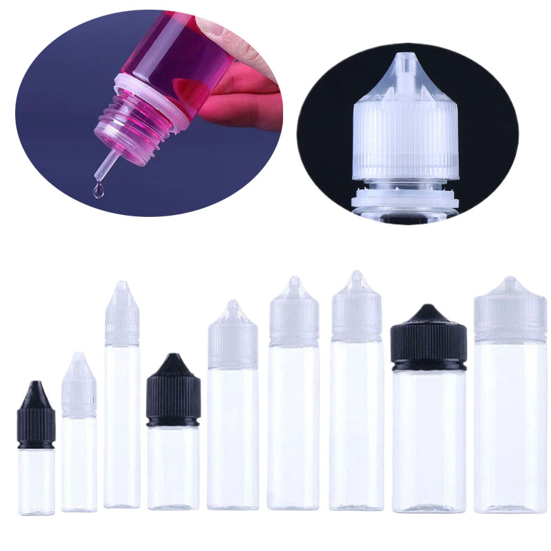 Vaping Area - 5 шт. 10/15/30/50/60/100/120 мл пустые прозрачные