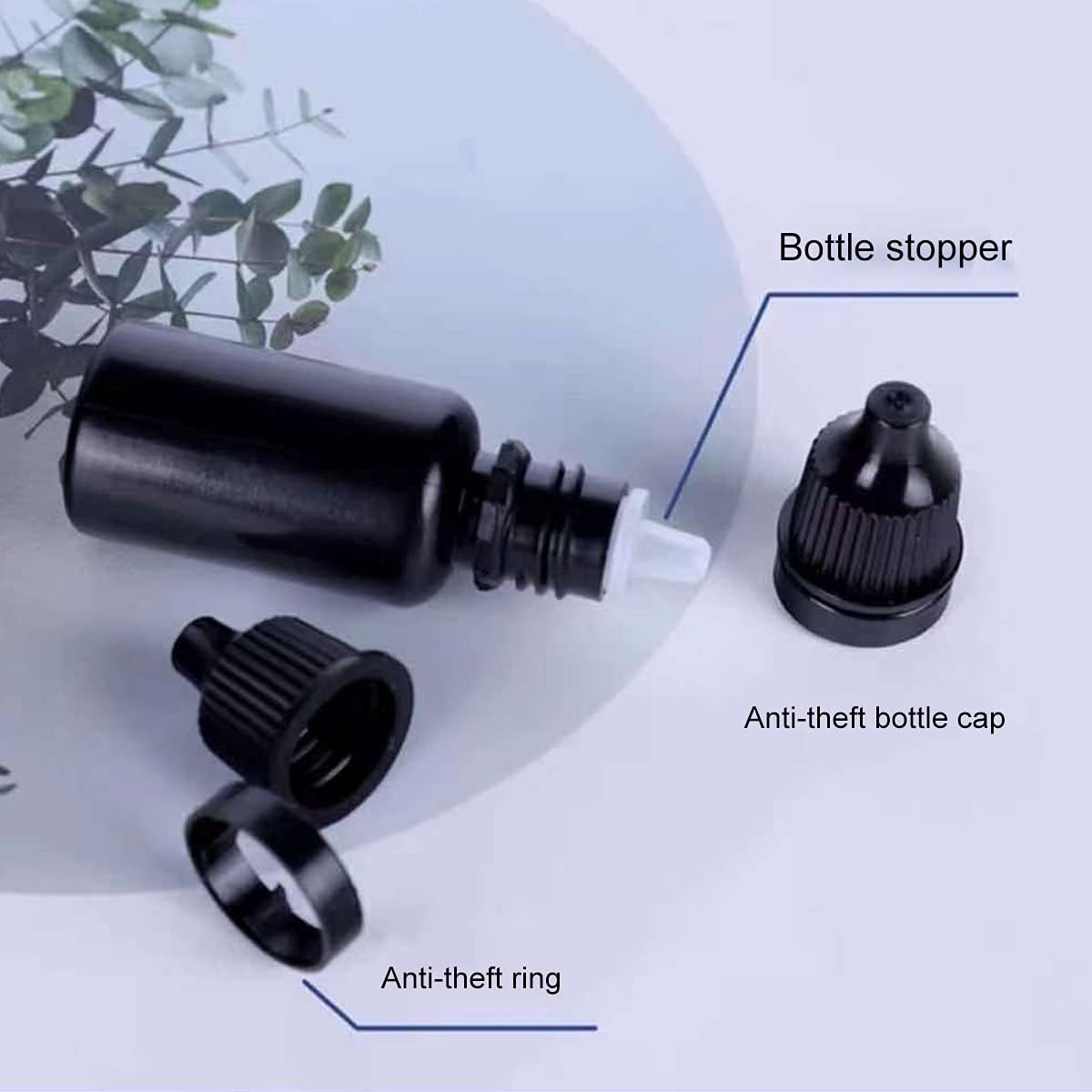 5 шт., 5-20 мл, черная пластик – обзор и цена Juice Bottle Dropper